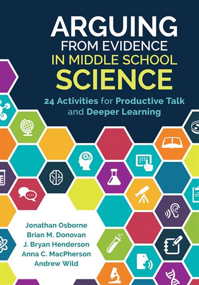 Arguing From Evidence in Middle School Science - Book Cover