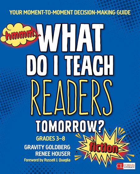 What Do I Teach Readers Tomorrow? Fiction, Grades 3-8 - Book Cover