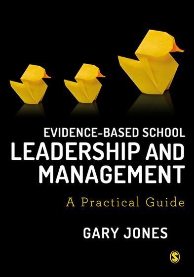Evidence-based School Leadership and Management - Book Cover
