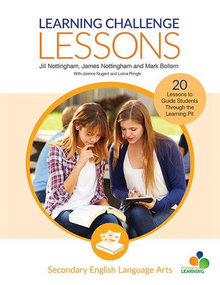 Learning Challenge Lessons, Secondary English Language Arts - Book Cover