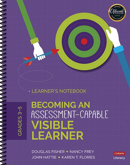 Becoming an Assessment-Capable Visible Learner, Grades 3-5: Learner's Notebook - Book Cover