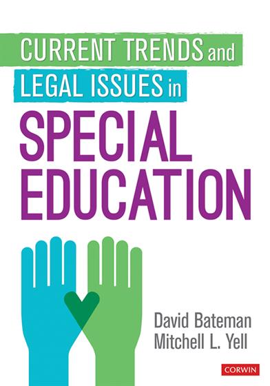 Current Trends and Legal Issues in Special Education - Book Cover