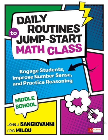 Daily Routines to Jump-Start Math Class, Middle School - Book Cover