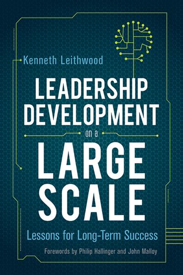 Leadership Development on a Large Scale - Book Cover