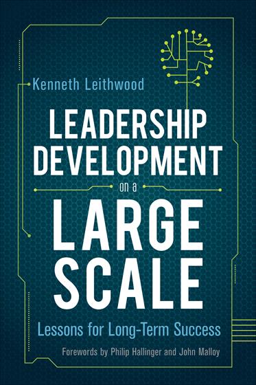 Leadership Development on a Large Scale - Book Cover