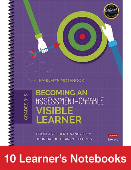 Becoming an Assessment-Capable Visible Learner, Grades 3-5: 10-Pack - Book Cover