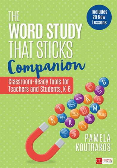 The Word Study That Sticks Companion - Book Cover