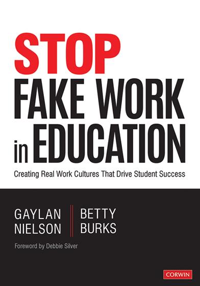 Stop Fake Work in Education - Book Cover