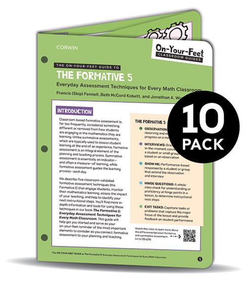 BUNDLE: Fennell: The On-Your-Feet Guide to The Formative 5: 10 Pack - Book Cover