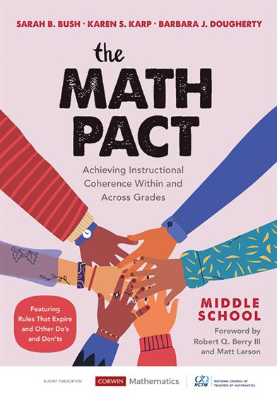 The Math Pact, Middle School book cover book cover