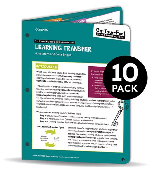 BUNDLE: Stern: The On-Your-Feet Guide to Learning Transfer 10 Pack book cover book cover