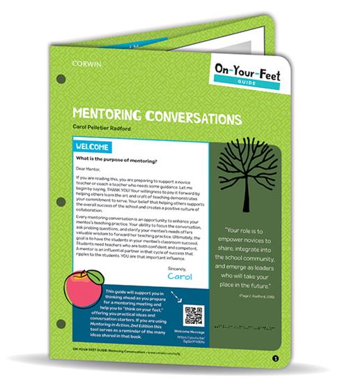 On-Your-Feet Guide: Mentoring Conversations - Book Cover
