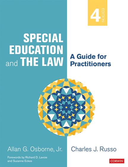 Special Education and the Law - Book Cover