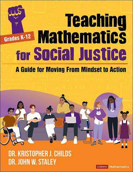 Teaching Mathematics for Social Justice, Grades K-12 - Book Cover