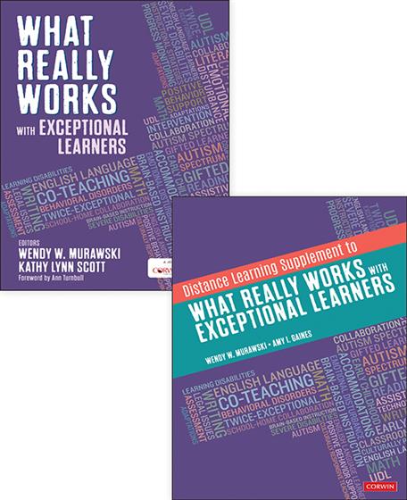 BUNDLE: What Really Works With Exceptional Learners + Distance Learning Supplement - Book Cover