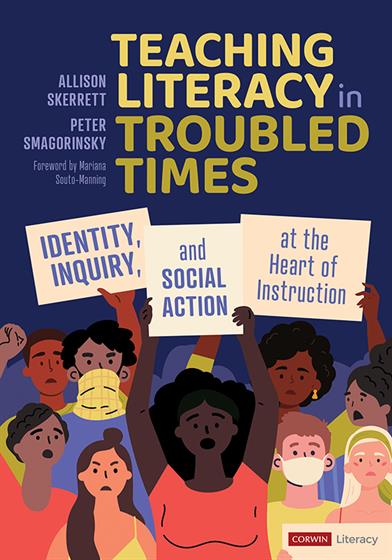 Teaching Literacy in Troubled Times - Book Cover