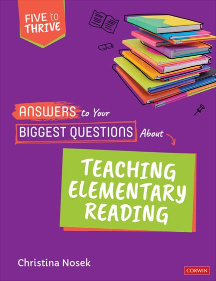 Answers to Your Biggest Questions About Teaching Elementary Reading book cover book cover