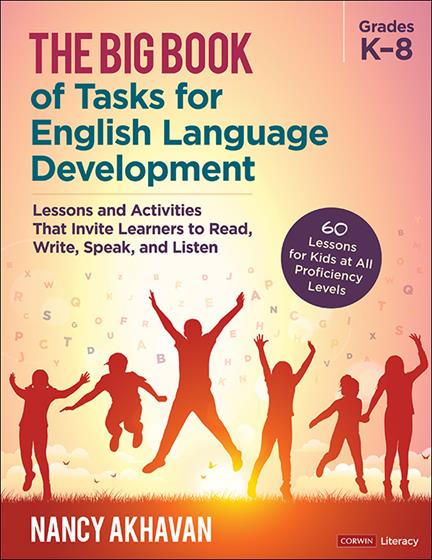 The Big Book of Tasks for English Language Development, Grades K-8 - Book Cover