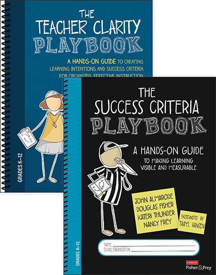 BUNDLE: Fisher: The Teacher Clarity Playbook 2e + Almarode: The Success Criteria Playbook - Book Cover
