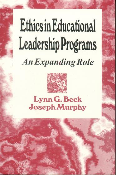 Ethics in Educational Leadership Programs - Book Cover