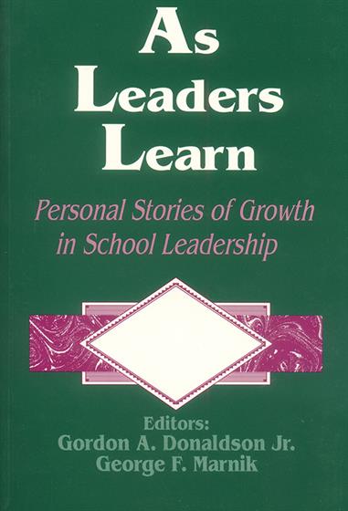 As Leaders Learn - Book Cover