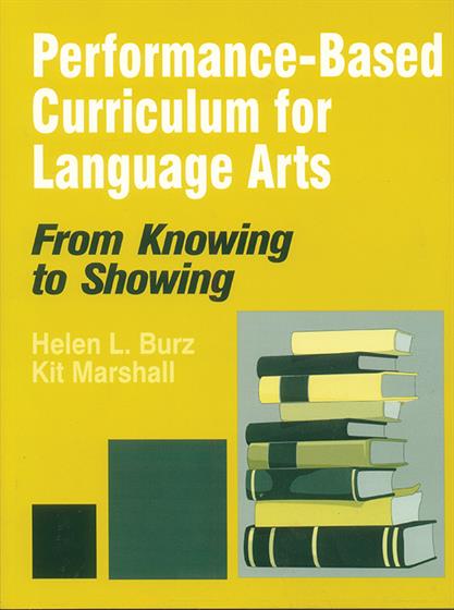 Performance-Based Curriculum for Language Arts - Book Cover