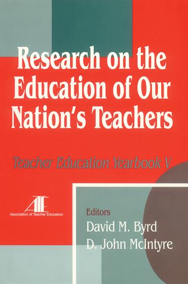Research on the Education of Our Nation's Teachers - Book Cover