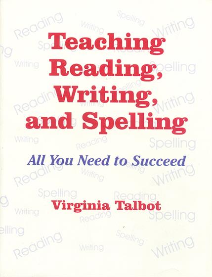 Teaching Reading, Writing, and Spelling - Book Cover