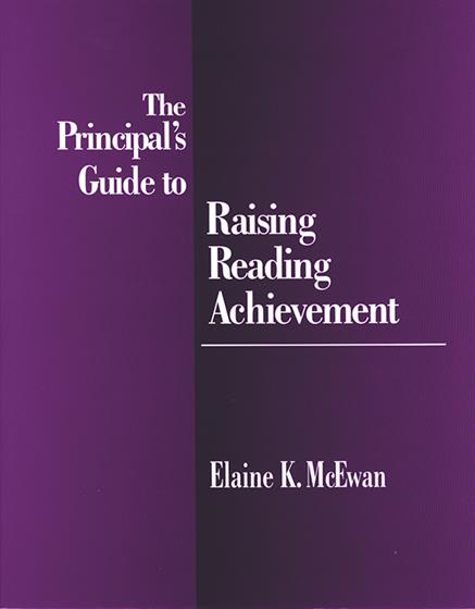 The Principal's Guide to Raising Reading Achievement - Book Cover