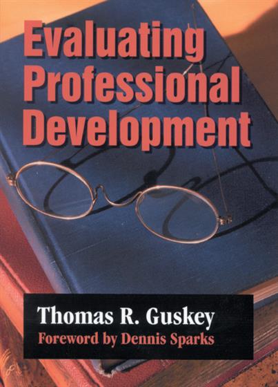 Evaluating Professional Development - Book Cover