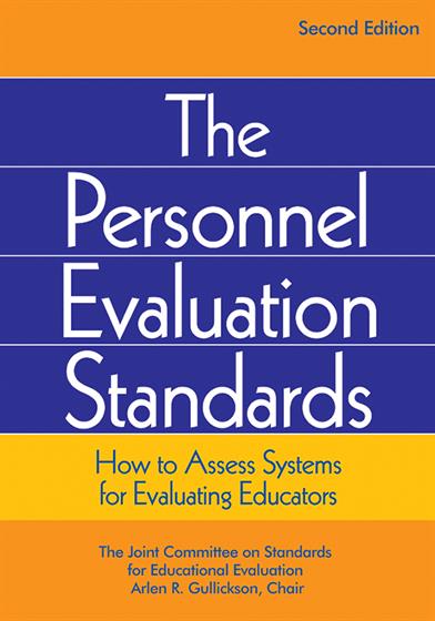 The Personnel Evaluation Standards - Book Cover