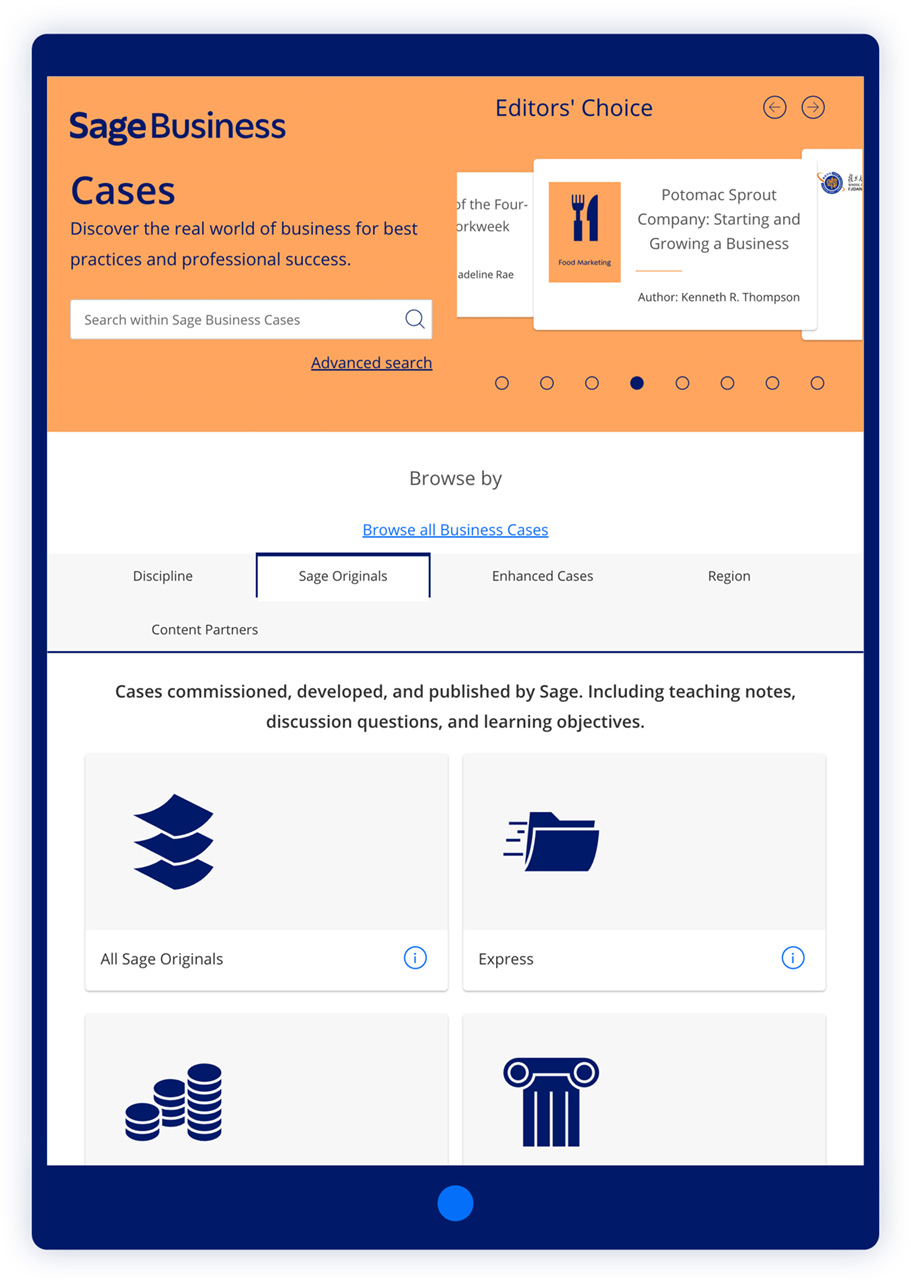 iPad_Sitefinity_SBC Sage Business illustration