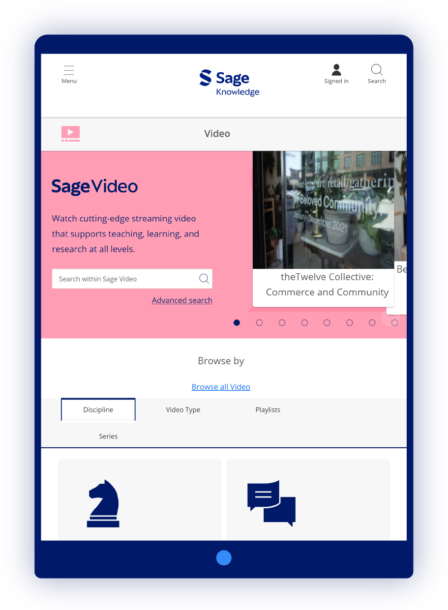 Sage video illustration Sage video illustration