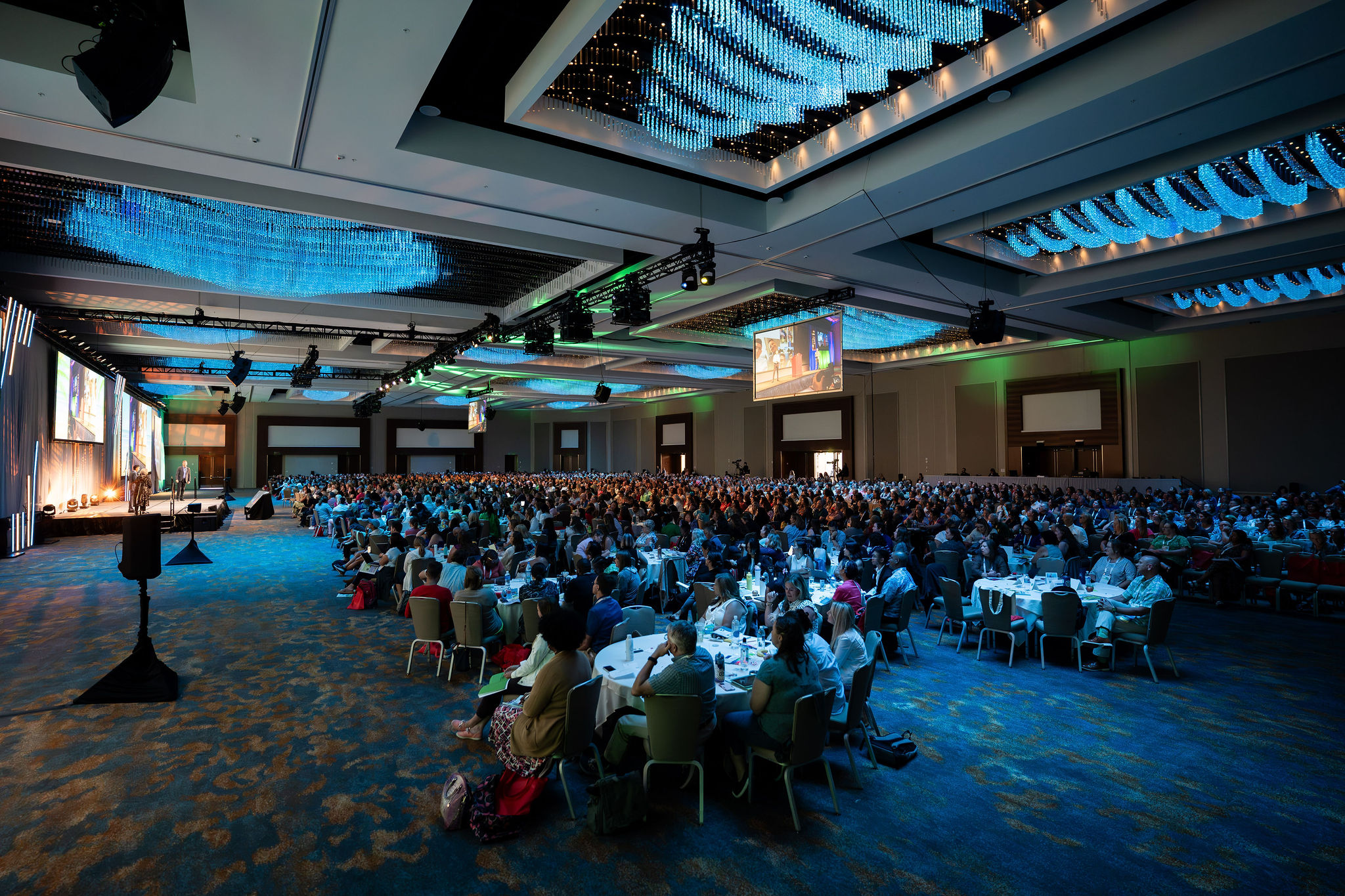 Crowd of attendees at AVL conference